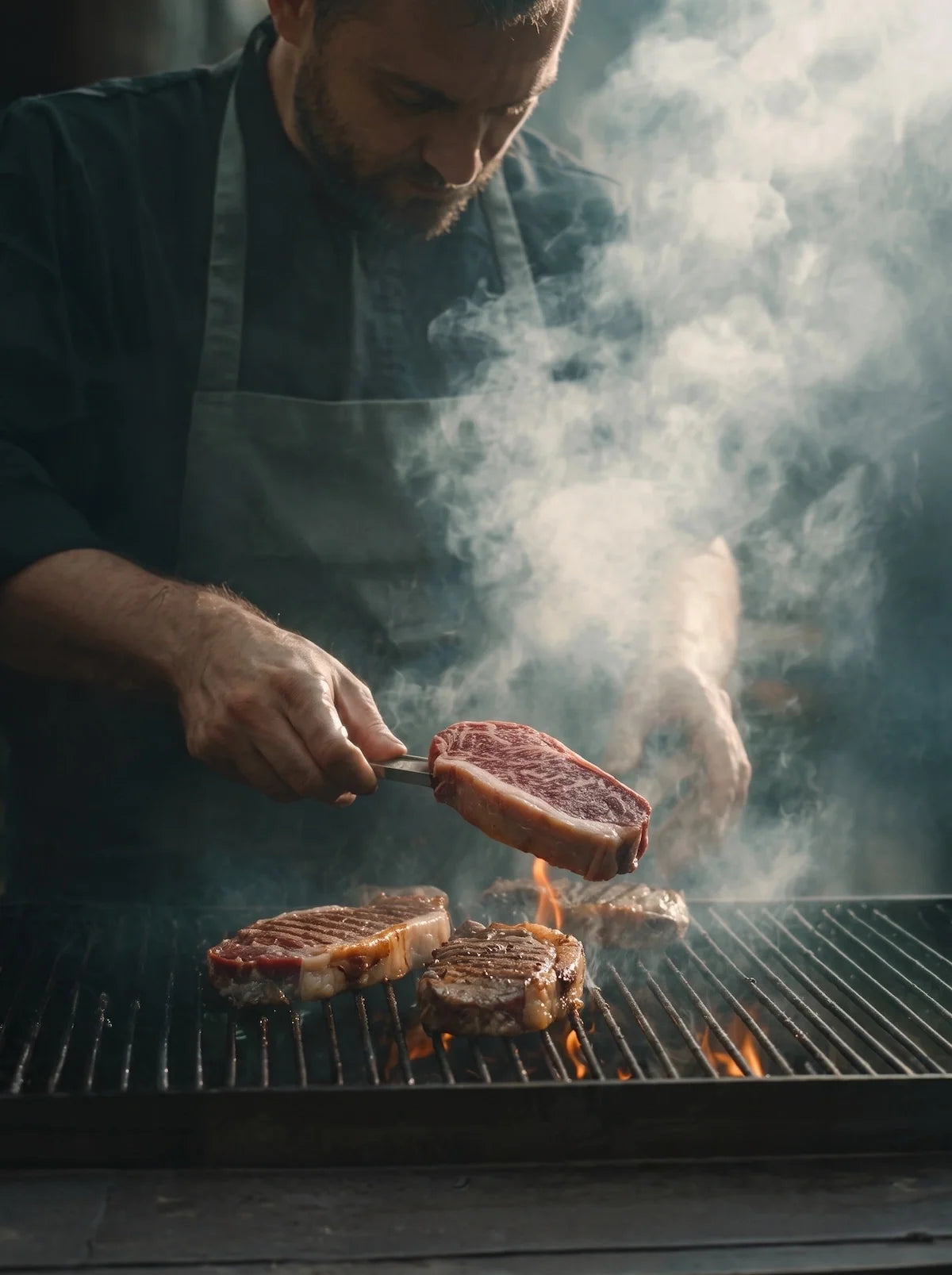 Wagyu picanha bereiden op de BBQ of in een pan
