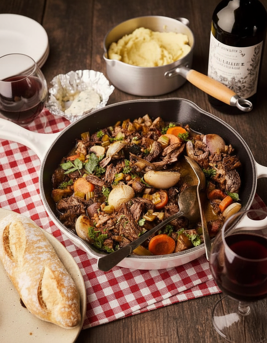 Beef Bourguignon: Klassieke Franse Stoof van Runderstoofvlees