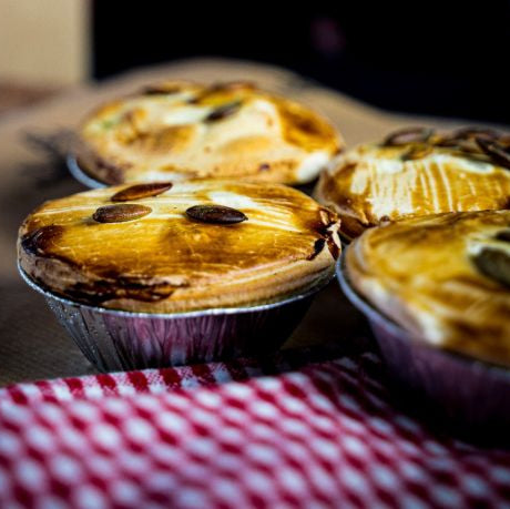 Vegan linzencurry pie