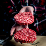 Dubbeldoel Runder hamburger