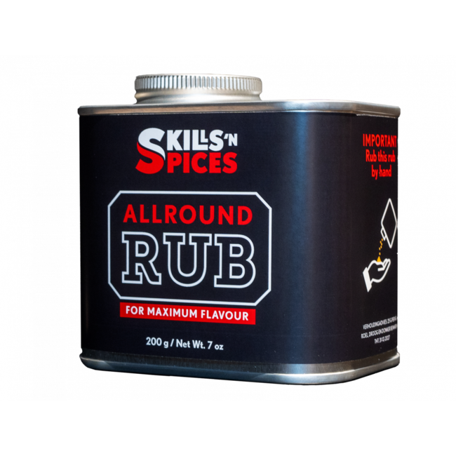 SKILLS 'N SPICES BBQ RUB ALLROUND (WOODS LEIDEN)